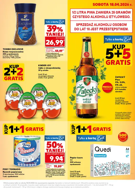 Kaufland - gazetka promocyjna Oferta Kaufland - SUPER SOBOTA   - strona 3
