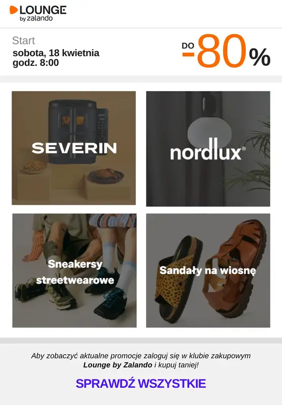 Lounge by Zalando - gazetka promocyjna Do -80% promocje na wybrane marki na WEEKEND! od soboty 18.04 do niedzieli 19.04 - strona 3