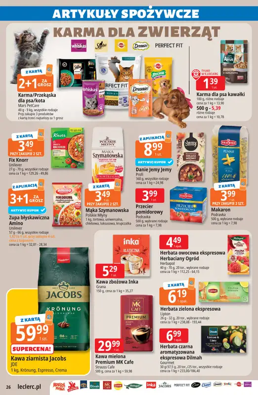 Leclerc - gazetka promocyjna Oferta E.Leclerc I Majówka od wtorku 21.04 do soboty 02.05 - strona 26