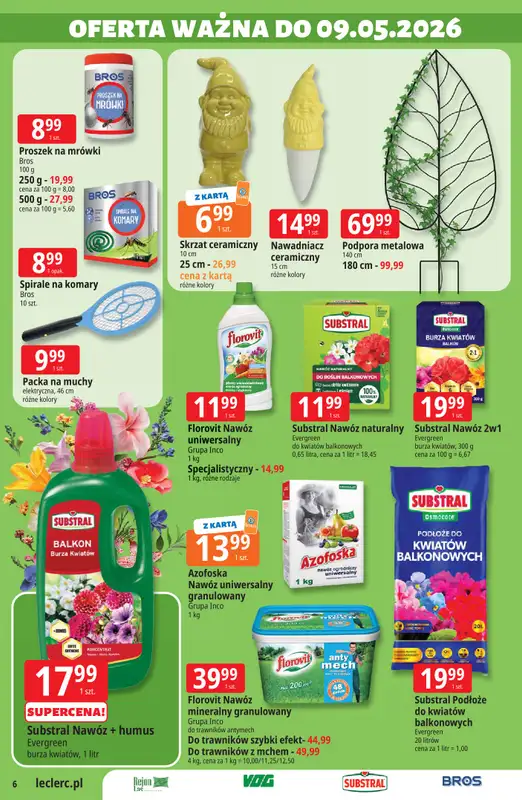 Leclerc - gazetka promocyjna Oferta E.Leclerc I Majówka od wtorku 21.04 do soboty 02.05 - strona 6
