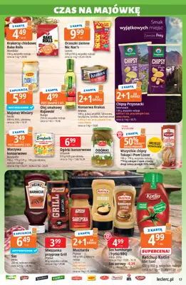 Leclerc - gazetka promocyjna Oferta E.Leclerc I Majówka od wtorku 21.04 do soboty 02.05 - strona 17