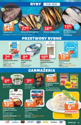 Leclerc - gazetka promocyjna Oferta E.Leclerc I Majówka od wtorku 21.04 do soboty 02.05 - strona 25