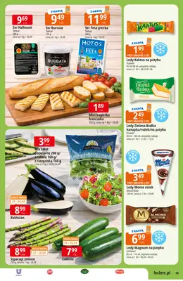 Leclerc - gazetka promocyjna Oferta E.Leclerc I Majówka od wtorku 21.04 do soboty 02.05 - strona 19