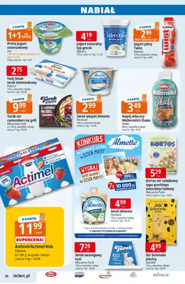 Leclerc - gazetka promocyjna Oferta E.Leclerc I Majówka od wtorku 21.04 do soboty 02.05 - strona 20