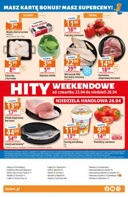 Leclerc - gazetka promocyjna Oferta E.Leclerc I Majówka od wtorku 21.04 do soboty 02.05 - strona 32