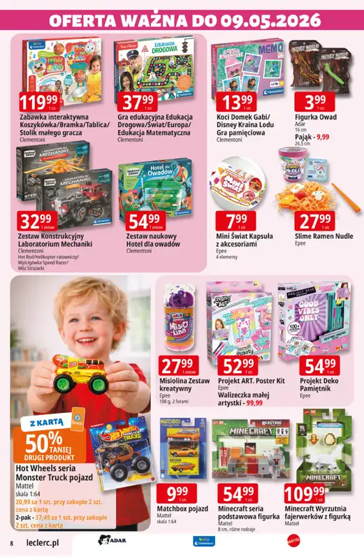 Leclerc - gazetka promocyjna Oferta E.Leclerc I Majówka od wtorku 21.04 do soboty 02.05 - strona 8