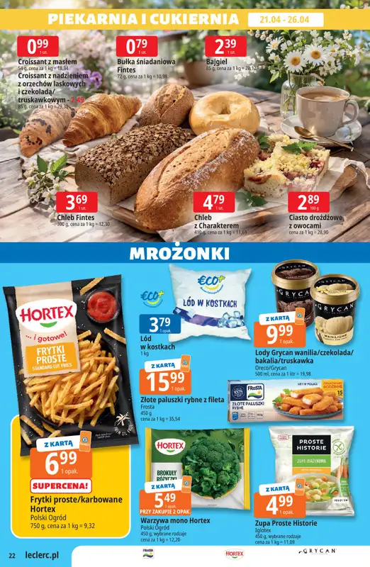 Leclerc - gazetka promocyjna Oferta E.Leclerc I Majówka od wtorku 21.04 do soboty 02.05 - strona 22