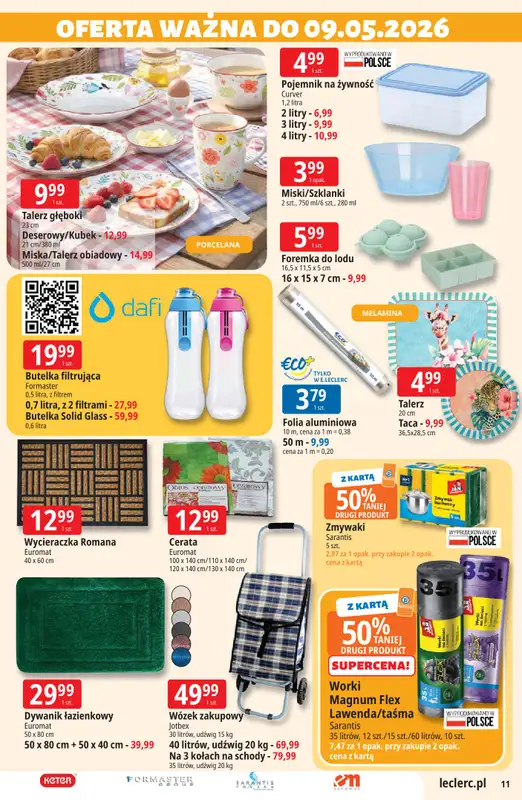 Leclerc - gazetka promocyjna Oferta E.Leclerc I Majówka od wtorku 21.04 do soboty 02.05 - strona 11