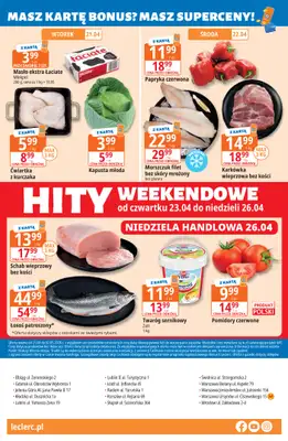 Leclerc - gazetka promocyjna Oferta E.Leclerc I Majówka od wtorku 21.04 do soboty 02.05 - strona 32
