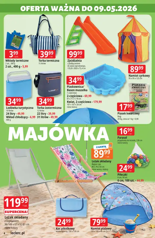 Leclerc - gazetka promocyjna Oferta E.Leclerc I Majówka od wtorku 21.04 do soboty 02.05 - strona 4