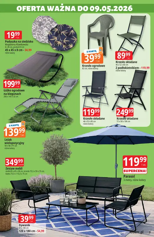 Leclerc - gazetka promocyjna Oferta E.Leclerc I Majówka od wtorku 21.04 do soboty 02.05 - strona 3
