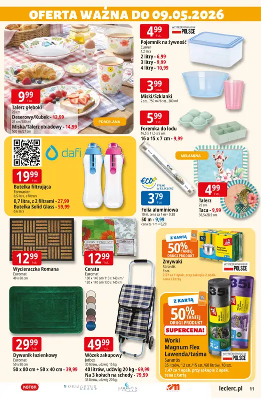 Leclerc - gazetka promocyjna Oferta E.Leclerc I Majówka od wtorku 21.04 do soboty 02.05 - strona 11
