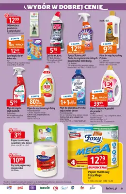 Leclerc - gazetka promocyjna Oferta E.Leclerc I Majówka od wtorku 21.04 do soboty 02.05 - strona 31