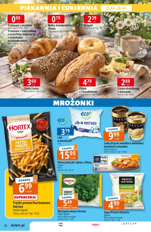 Leclerc - gazetka promocyjna Oferta E.Leclerc I Majówka od wtorku 21.04 do soboty 02.05 - strona 22