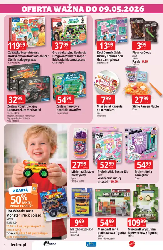 Leclerc - gazetka promocyjna Oferta E.Leclerc I Majówka od wtorku 21.04 do soboty 02.05 - strona 8