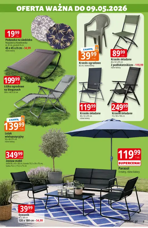 Leclerc - gazetka promocyjna Oferta E.Leclerc I Majówka od wtorku 21.04 do soboty 02.05 - strona 3