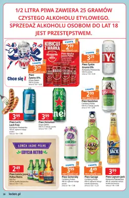 Leclerc - gazetka promocyjna Oferta E.Leclerc I Majówka od wtorku 21.04 do soboty 02.05 - strona 28
