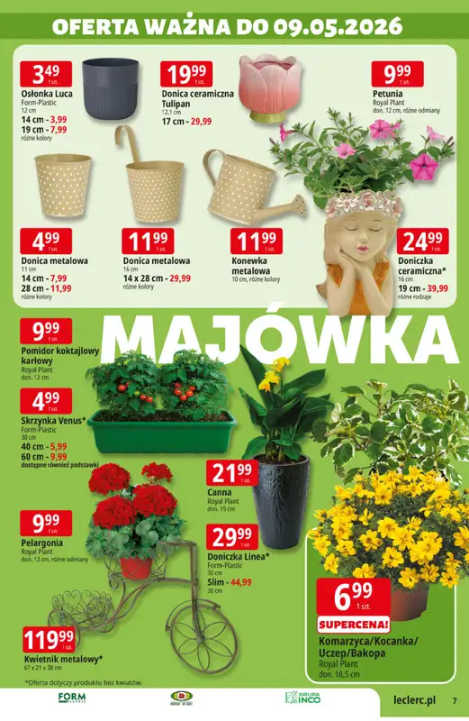 Leclerc - gazetka promocyjna Oferta E.Leclerc I Majówka od wtorku 21.04 do soboty 02.05 - strona 7