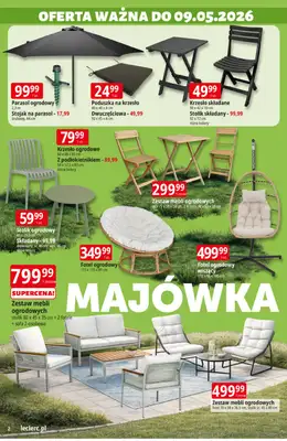 Leclerc - gazetka promocyjna Oferta E.Leclerc I Majówka od wtorku 21.04 do soboty 02.05 - strona 2