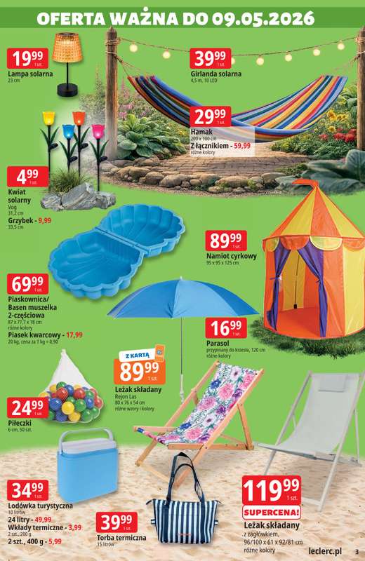 Leclerc - gazetka promocyjna Oferta E.Leclerc I Majówka od wtorku 21.04 do soboty 02.05 - strona 3