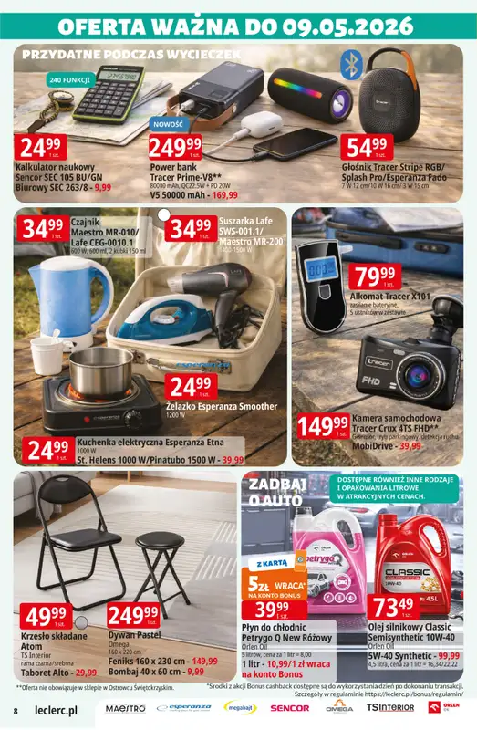 Leclerc - gazetka promocyjna Oferta E.Leclerc I Majówka od wtorku 21.04 do soboty 02.05 - strona 8