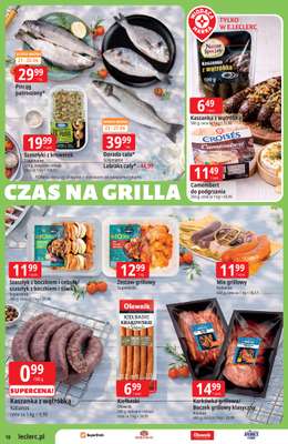 Leclerc - gazetka promocyjna Oferta E.Leclerc I Majówka od wtorku 21.04 do soboty 02.05 - strona 10