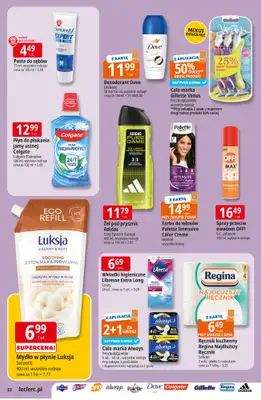 Leclerc - gazetka promocyjna Oferta E.Leclerc I Majówka od wtorku 21.04 do soboty 02.05 - strona 22