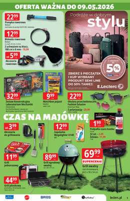 Leclerc - gazetka promocyjna Oferta E.Leclerc I Majówka od wtorku 21.04 do soboty 02.05 - strona 5