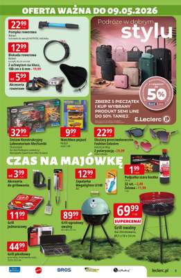 Leclerc - gazetka promocyjna Oferta E.Leclerc I Majówka od wtorku 21.04 do soboty 02.05 - strona 5