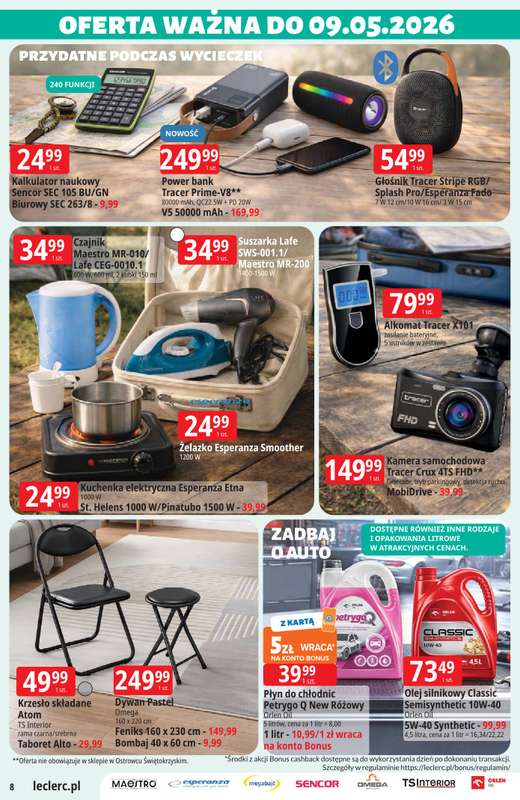 Leclerc - gazetka promocyjna Oferta E.Leclerc I Majówka od wtorku 21.04 do soboty 02.05 - strona 8