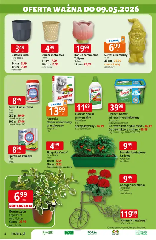 Leclerc - gazetka promocyjna Oferta E.Leclerc I Majówka od wtorku 21.04 do soboty 02.05 - strona 4