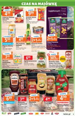 Leclerc - gazetka promocyjna Oferta E.Leclerc I Majówka od wtorku 21.04 do soboty 02.05 - strona 9