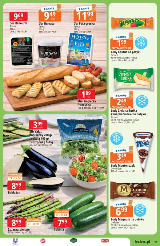 Leclerc - gazetka promocyjna Oferta E.Leclerc I Majówka od wtorku 21.04 do soboty 02.05 - strona 11