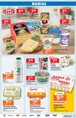 Leclerc - gazetka promocyjna Oferta E.Leclerc I Majówka od wtorku 21.04 do soboty 02.05 - strona 13