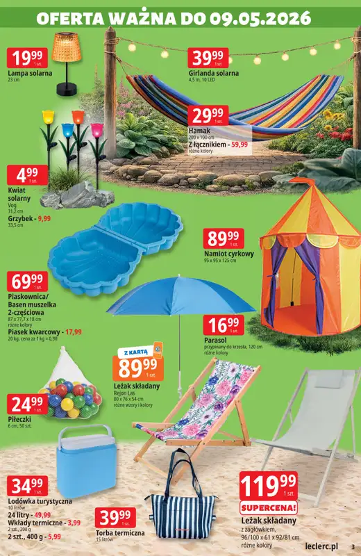 Leclerc - gazetka promocyjna Oferta E.Leclerc I Majówka od wtorku 21.04 do soboty 02.05 - strona 3