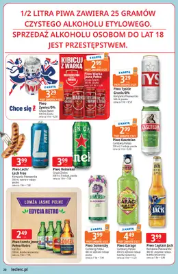 Leclerc - gazetka promocyjna Oferta E.Leclerc I Majówka od wtorku 21.04 do soboty 02.05 - strona 20