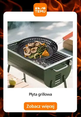 Temu - gazetka promocyjna Grille i akcesoria na majówkę od piątku 17.04  - strona 8
