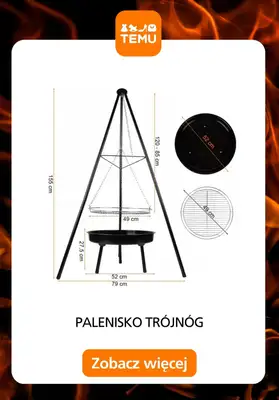 Temu - gazetka promocyjna Grille i akcesoria na majówkę od piątku 17.04  - strona 12