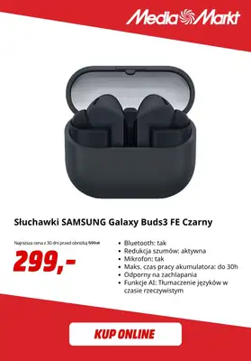 Media Markt - gazetka promocyjna Słuchawki bezprzewodowe w super cenach! od piątku 17.04 do poniedziałku 27.04 - strona 9