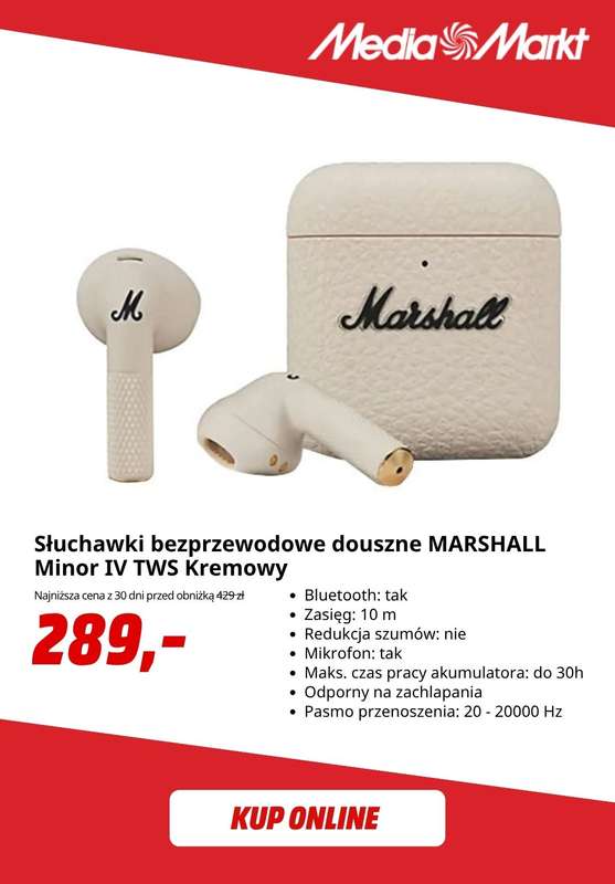 Media Markt - gazetka promocyjna Słuchawki bezprzewodowe w super cenach! od piątku 17.04 do poniedziałku 27.04 - strona 6