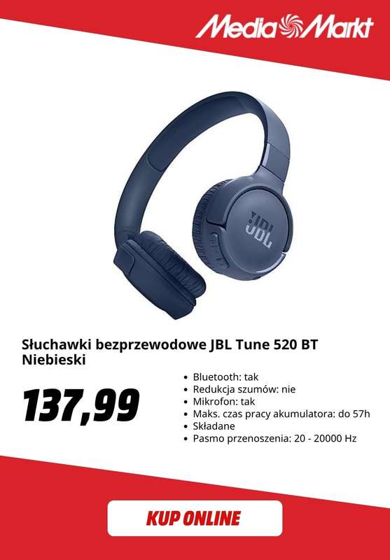 Media Markt - gazetka promocyjna Słuchawki bezprzewodowe w super cenach! od piątku 17.04 do poniedziałku 27.04 - strona 4