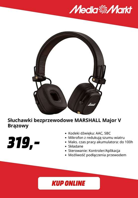 Media Markt - gazetka promocyjna Słuchawki bezprzewodowe w super cenach! od piątku 17.04 do poniedziałku 27.04 - strona 8