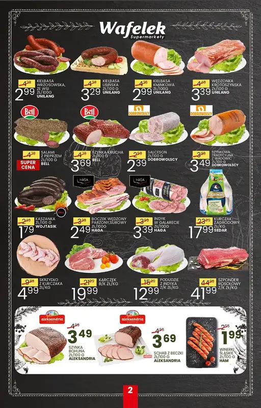 Wafelek - gazetka promocyjna Gazetka od poniedziałku 20.04 do soboty 02.05 - strona 2