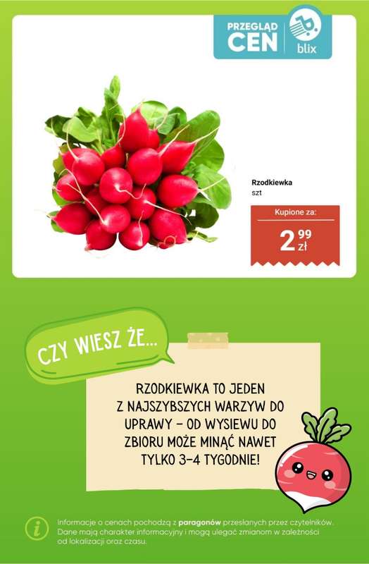 Dino - gazetka promocyjna Owoce i warzywa - przegląd cen i ciekawostki od poniedziałku 20.04 do niedzieli 26.04 - strona 9