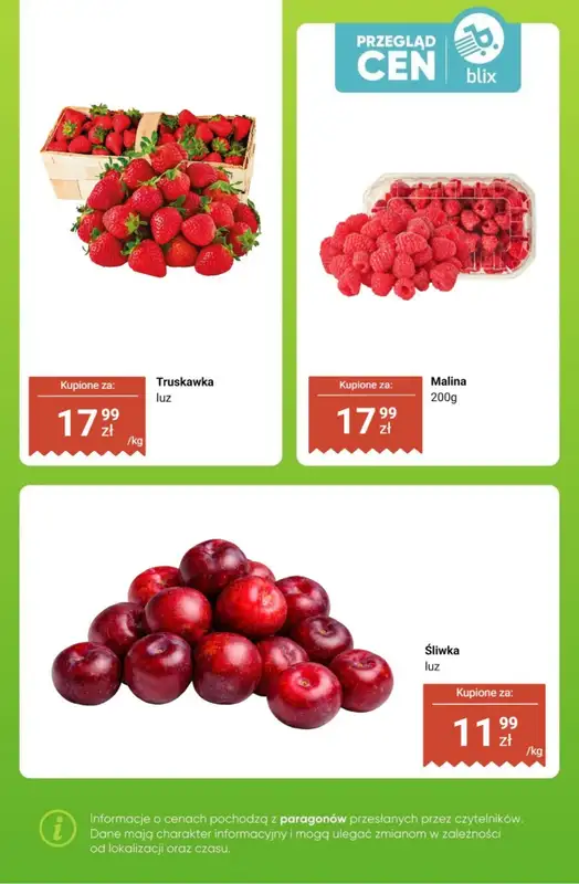 Dino - gazetka promocyjna Owoce i warzywa - przegląd cen i ciekawostki od poniedziałku 20.04 do niedzieli 26.04 - strona 4