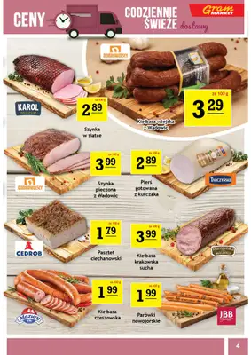 Gram Market - gazetka promocyjna Gazetka od środy 22.04 do wtorku 28.04 - strona 4