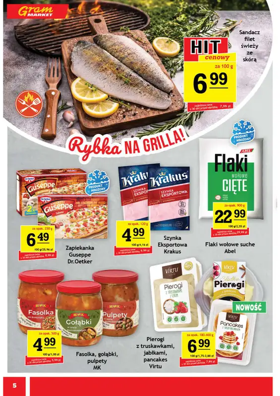 Gram Market - gazetka promocyjna Gazetka od środy 22.04 do wtorku 28.04 - strona 5