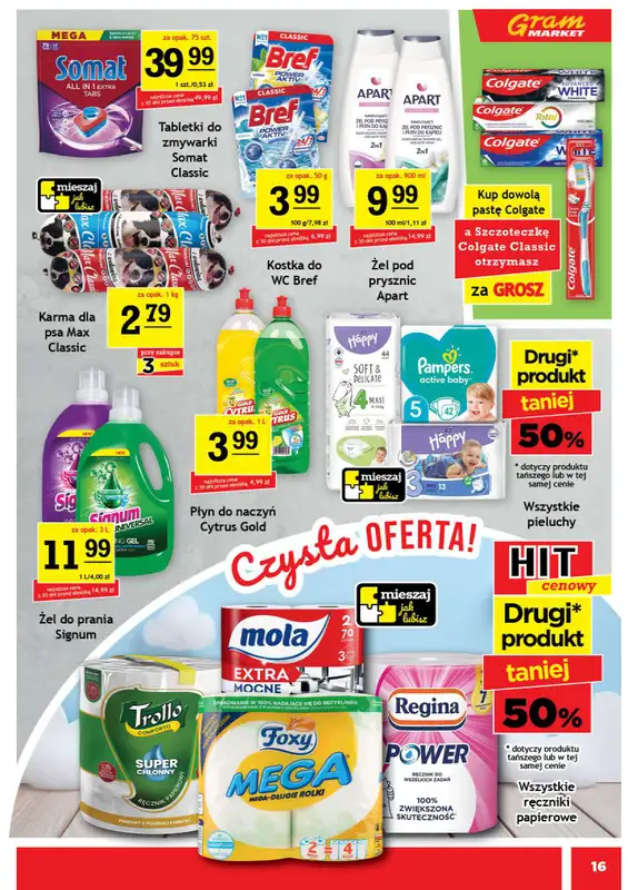 Gram Market - gazetka promocyjna Gazetka od środy 22.04 do wtorku 28.04 - strona 16