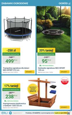 ERLI - gazetka promocyjna Czas na ogród i majsterkowanie! Sprawdź hity tygodnia na ERLI! od poniedziałku 20.04 do niedzieli 26.04 - strona 10