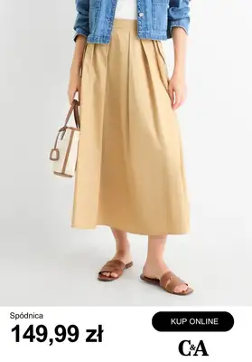 C&A - gazetka promocyjna Spódnice na wiosnę od piątku 17.04  - strona 10